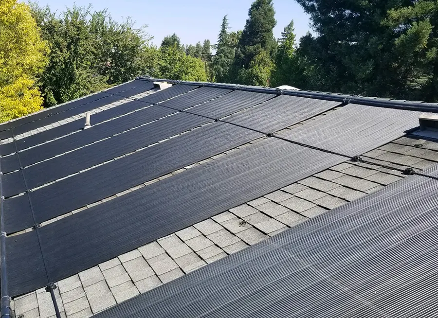 Solar Collector installation 11